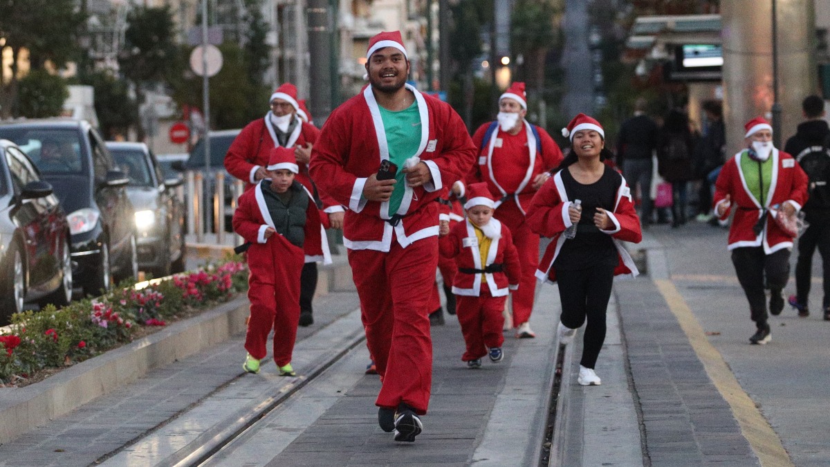 Athens Santa Run 2025: Οι 8 κλειστοί δρόμοι και οι ώρες λόγω… Άγιων Βασίληδων