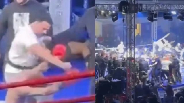 Χάος μετά τον αγώνα στη Σερβία: Επιτέθηκαν στον Γιάννη Τσουκαλά μέσα στο ρινγκ μετά τη νίκη του