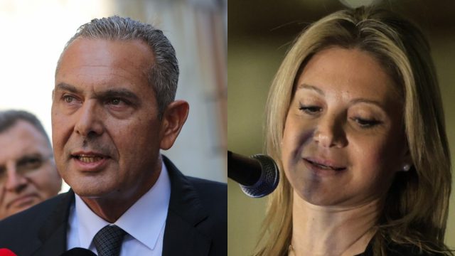 Στο πλευρό της Μαρίας Καρυστιανού ο Πάνος Καμμένος: «Νικήστε τους»