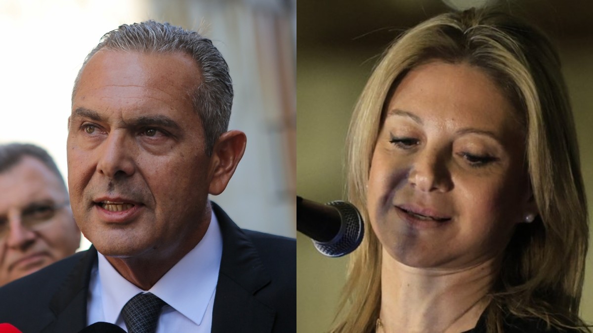 Στο πλευρό της Μαρίας Καρυστιανού ο Πάνος Καμμένος: «Νικήστε τους»