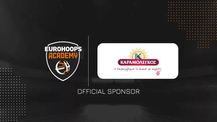 Καραμολέγκος: Επίσημος χορηγός της Eurohoops Academy