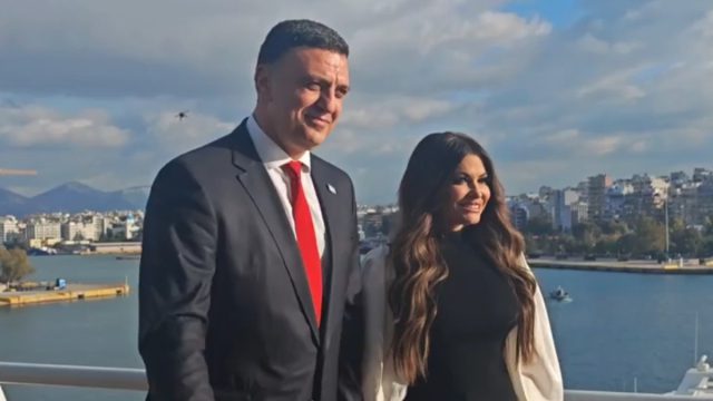 Επίσκεψη Γκίλφοϊλ στο υπουργείο Ναυτιλίας: Ξεναγήθηκε στο πλωτό μουσείο από τον Κικίλια