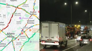 Κίνηση 4/12: Χάος στον Κηφισό – Σοβαρό τροχαίο «παγώνει» την εθνική οδό Αθηνών-Λαμίας – Πού αλλού έχει μποτιλιάρισμα