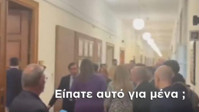 «Είπατε “θα τη σκοτώσω, θα της στρίψω το λαρύγγι”;» – Η στιγμή που η Κωνσταντοπούλου παίρνει στο κατόπι τον Ξυλούρη