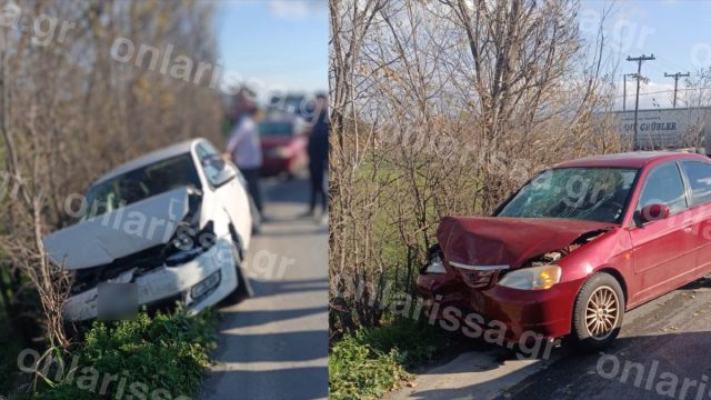 Λάρισα: Καραμπόλα τεσσάρων οχημάτων με φορτηγό – Στο νοσοκομείο 22χρονη τραυματίας