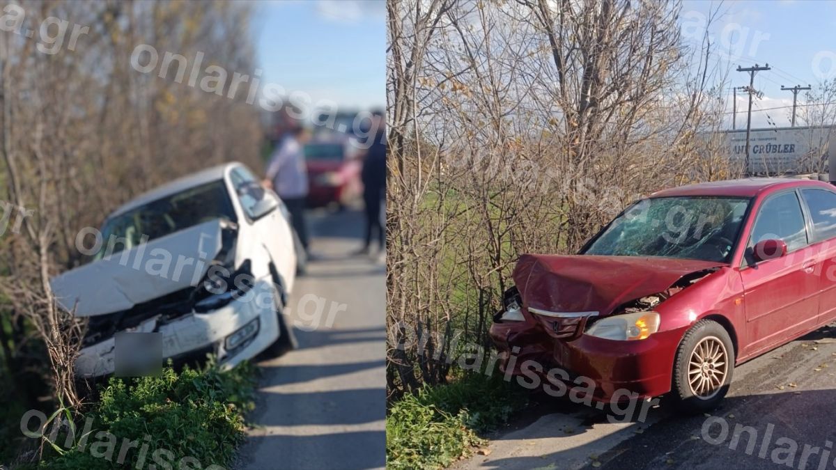 Λάρισα: Καραμπόλα τεσσάρων οχημάτων με φορτηγό – Στο νοσοκομείο 22χρονη τραυματίας
