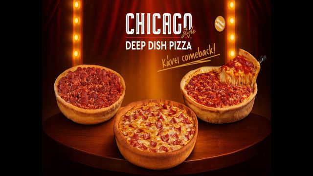 Η Chicago-style Deep Dish Pizza της l’artigiano κάνει comeback!