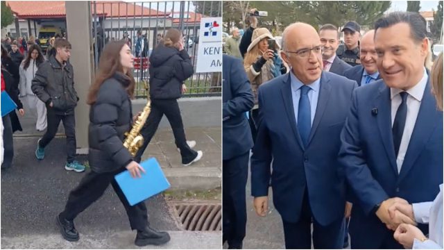 Αμύνταιο: Μαθητές αρνήθηκαν να πουν τα κάλαντα στον Άδωνι Γεωργιάδη και τάχθηκαν με το μέρος των αγροτών