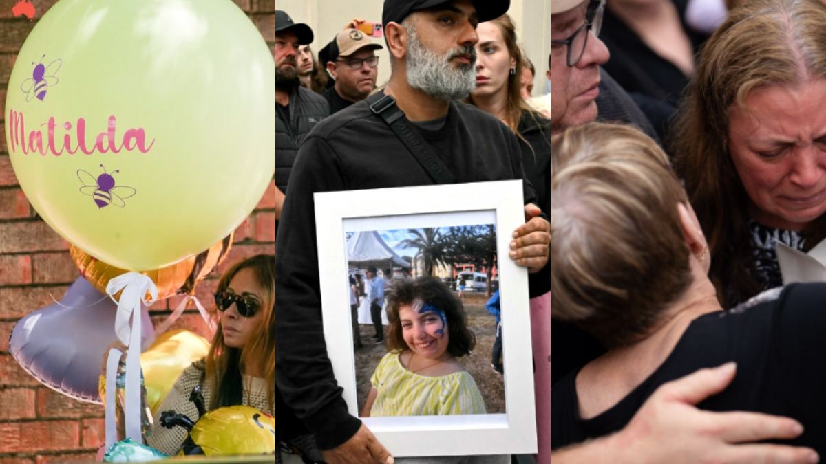 «Λυπάμαι πολύ, μωρό μου»: Λευκό φέρετρο και μπαλόνια στην κηδεία της 10χρονης Ματίλντα που σκοτώθηκε στην τρομοκρατική επίθεση στο Σίδνεϊ