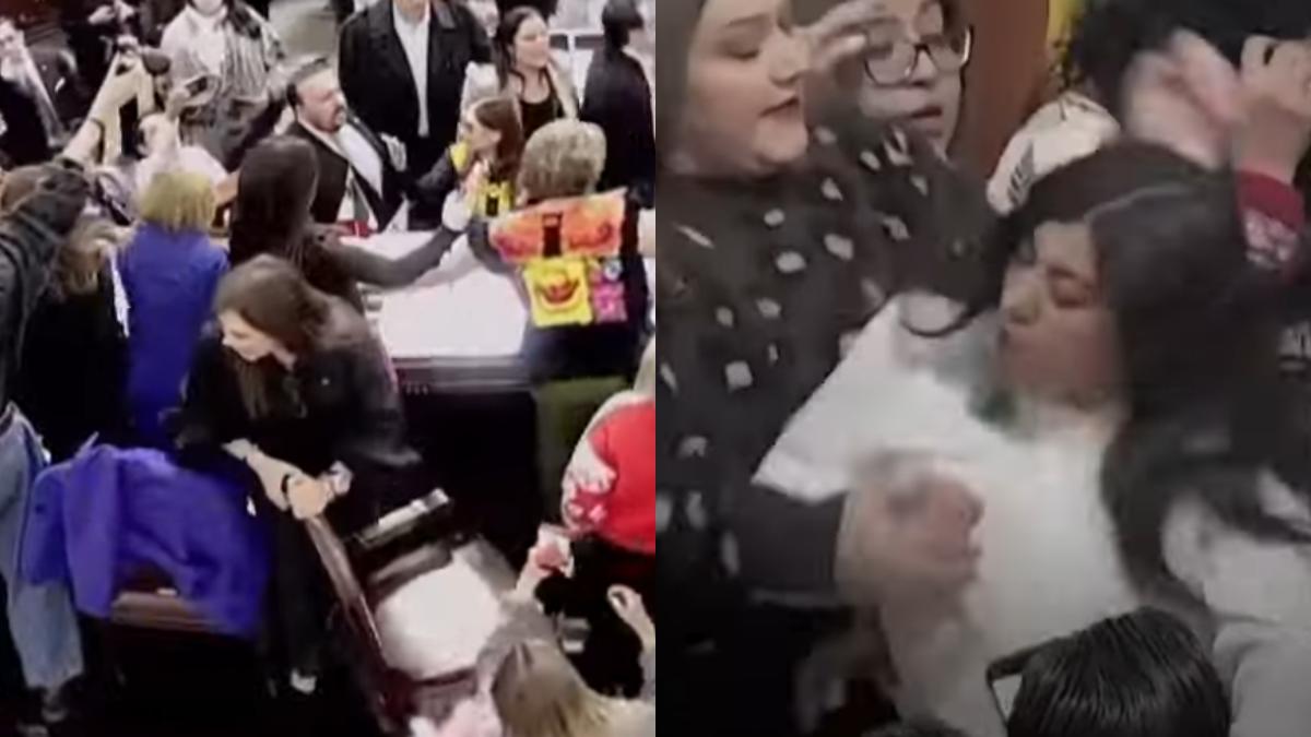 Εικόνες ντροπές στο Μεξικό: Βουλευτές «σφάχτηκαν» μέσα στο Κογκρέσο – Σπρωξιές και χτυπήματα σε live μετάδοση