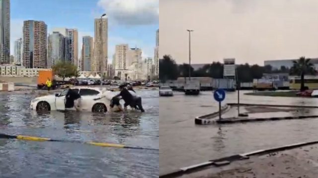 Ρεκόρ βροχόπτωσης σε Ντουμπάι και Άμπου Ντάμπι: Καταστροφές και προβλήματα από τις πρωτοφανείς πλημμύρες