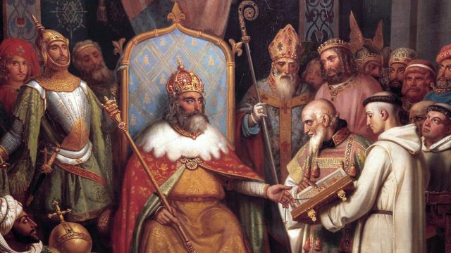 Σαν σήμερα, 25 Δεκεμβρίου 800: Ο Καρλομάγνος στέφεται αυτοκράτορας