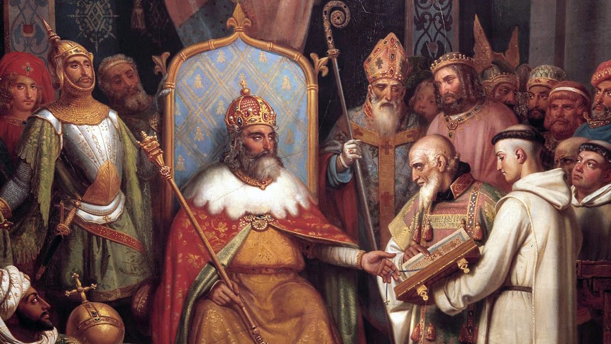 Σαν σήμερα, 25 Δεκεμβρίου 800: Ο Καρλομάγνος στέφεται αυτοκράτορας