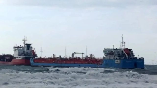 Κωνσταντινούπολη: Συγκρούστηκαν 2 δεξαμενόπλοια με σημαίες Αζερμπαϊτζάν και Τουρκίας