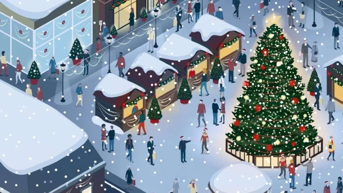 Χριστουγεννιάτικη ψευδαίσθηση: Μόνο οι πιο έξυπνοι άνθρωποι θα βρουν τον Άγιο Βασίλη σε 8 δευτερόλεπτα