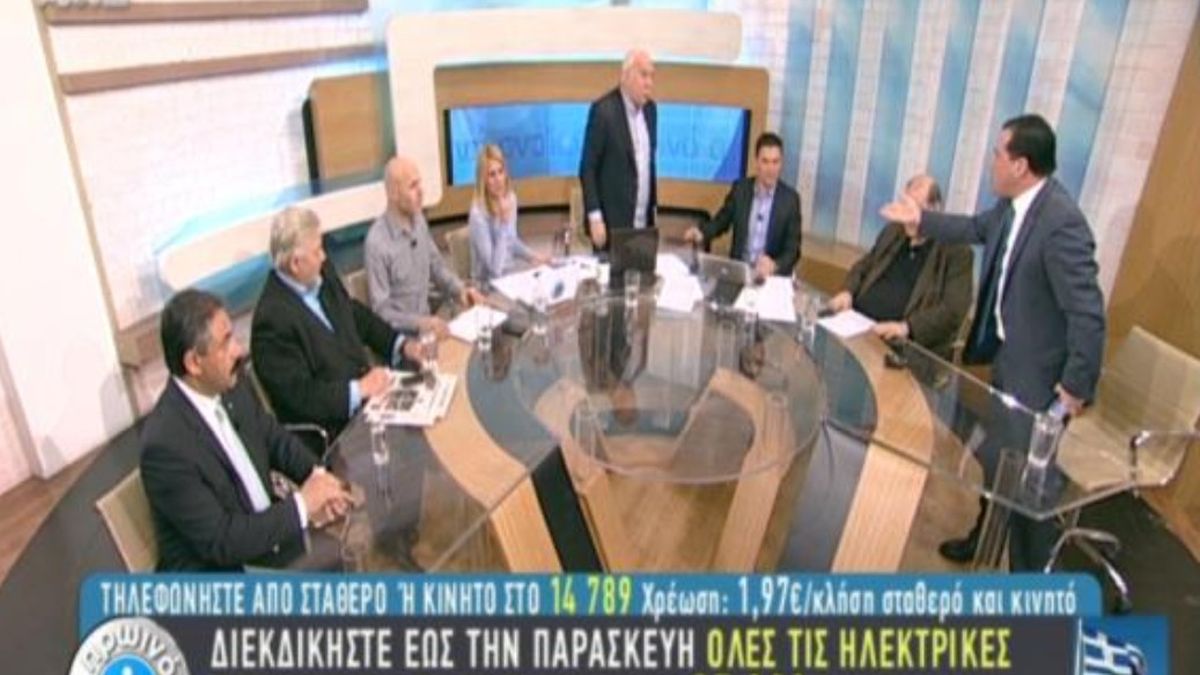 «Μη σηκωθώ όρθιος – O μεγαλύτερος κωλοτούμπας της πολιτικής»: Ο επικός τσακωμός του Γιώργου Παπαδάκη με τον Άδωνι Γεωργιάδη στον αέρα του «Καλημέρα Ελλάδα»
