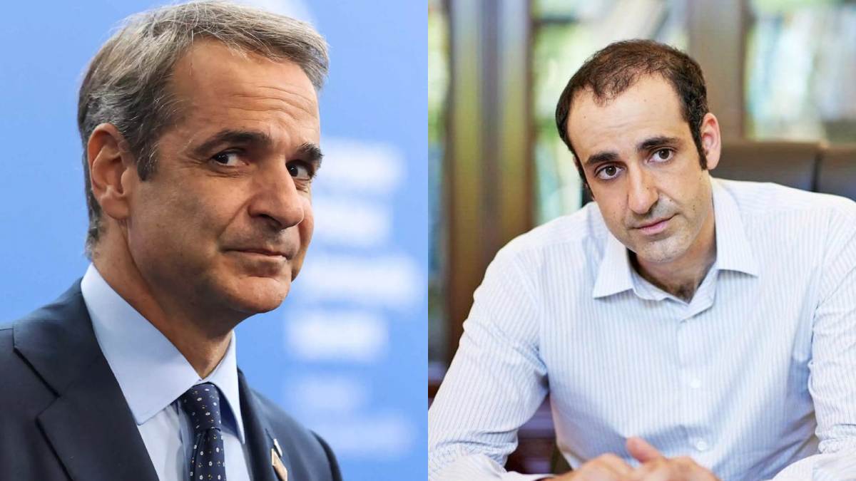 Γρηγόρης Δημητριάδης: Ο πιο στενός συνεργάτης του Κυριάκου Μητσοτάκη πρόσωπο του σκανδάλου για υποκλοπές σε μια πρώτη εμφάνιση σε τοπική της ΝΔ