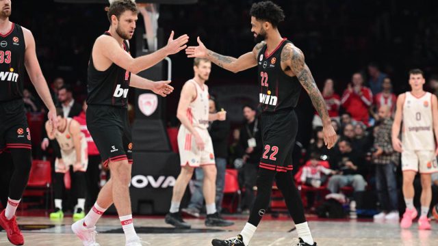 Ολυμπιακός – Μπάγερν Μονάχου 95-80: Ερυθρόλευκη κυριαρχία και «καθάρισε» στο τέλος