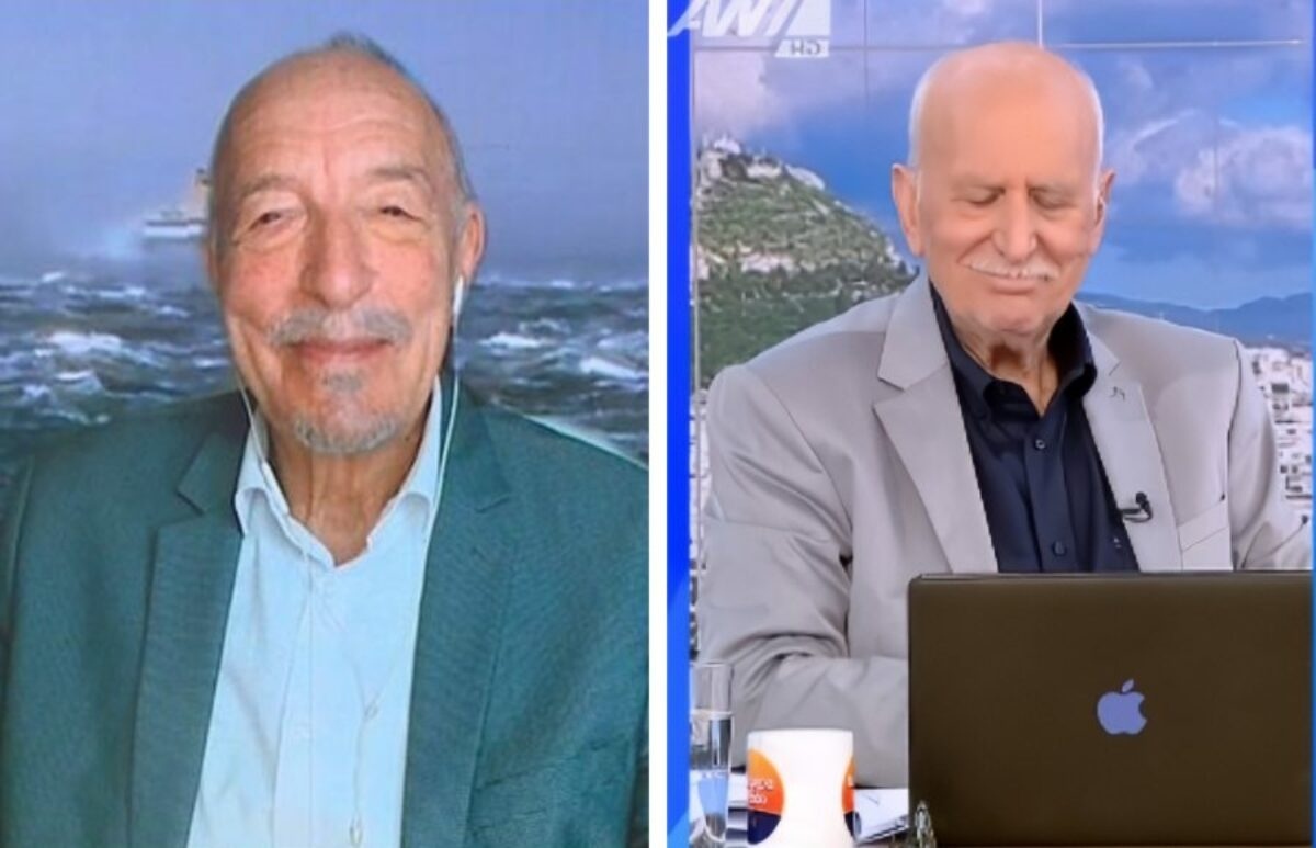 Ο Τάσος Αρνιακός με τον Γιώργο Παπαδάκη