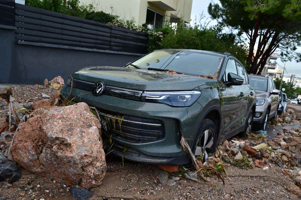 Κακοκαιρία στην Άνω Γλυφάδα