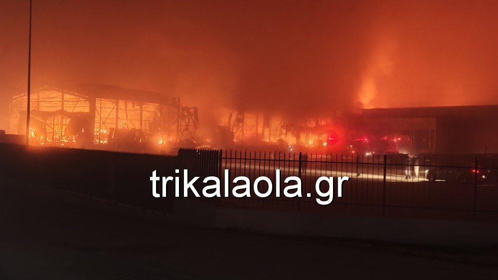 Πυρκαγιά στο εργοστάσιο Βιολάντα