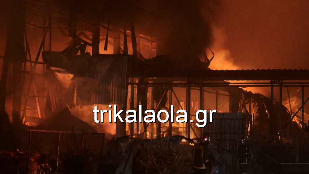 Πυρκαγιά στο εργοστάσιο Βιολάντα