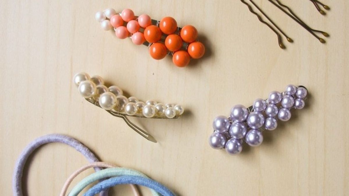 DIY αξεσουάρ μαλλιών