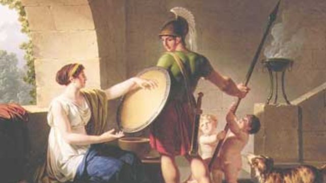 Τι σημαίνει η φράση «ή ταν ή επί τας» που έλεγαν οι Σπαρτιάτισσες μητέρες στους γιους τους