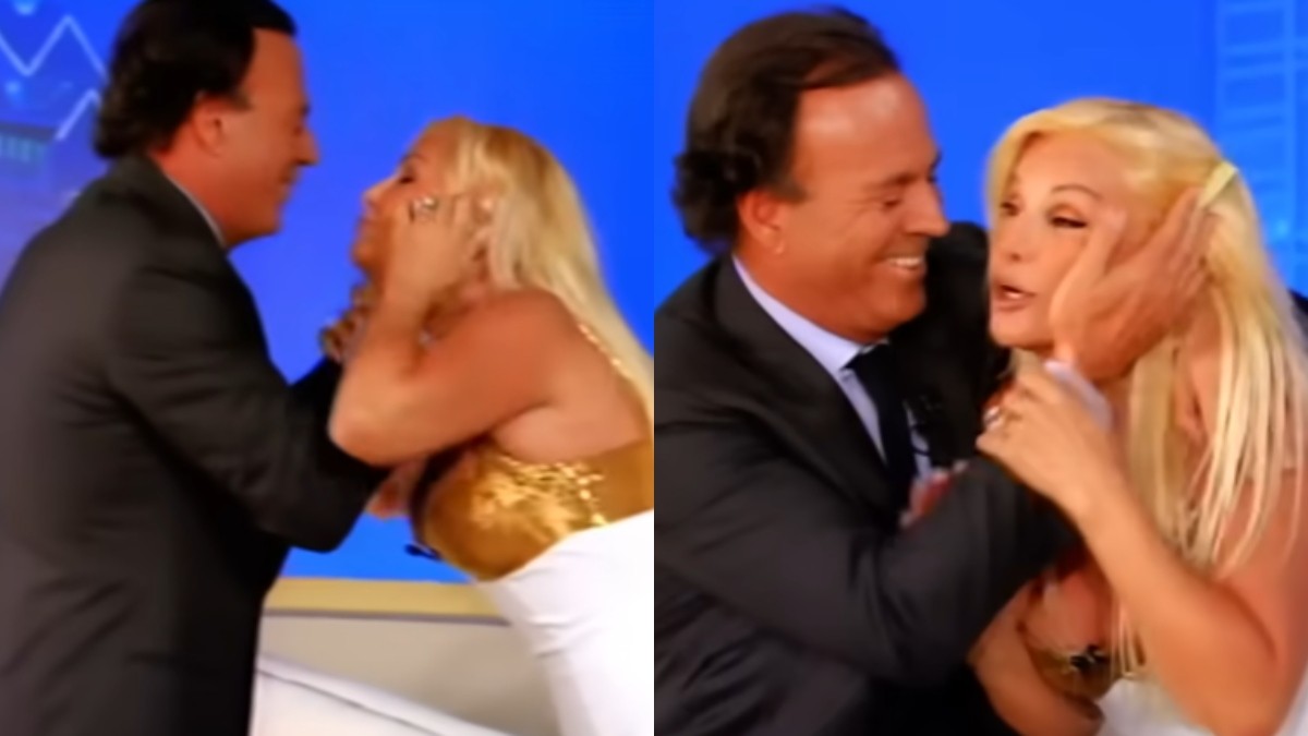 Σάλος με τον Χούλιο Ιγκλέσιας: Είχε φιλήσει στο στόμα με το ζόρι παρουσιάστρια(Βίντεο)