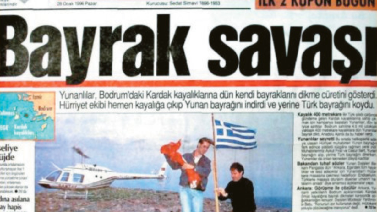 Ίμια: Τι απέγινε η ελληνική σημαία και ο Τούρκος δημοσιογράφος που την κατέβασε