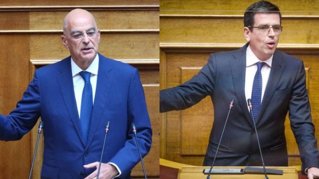 Νέα ένταση στη Βουλή μεταξύ Δένδια και Καιρίδη μετά το επεισόδιο με Κωνσταντοπούλου – «Εγώ δεν είμαι Μπογδάνος»