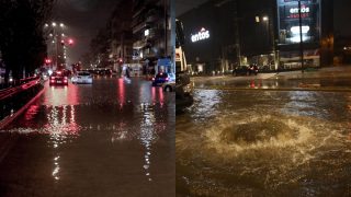 Κακοκαιρία στην Αττική: Μήνυμα 112 στη Ραφήνα – Μια νεκρή και ορμητικοί χείμαρροι στη Γλυφάδα
