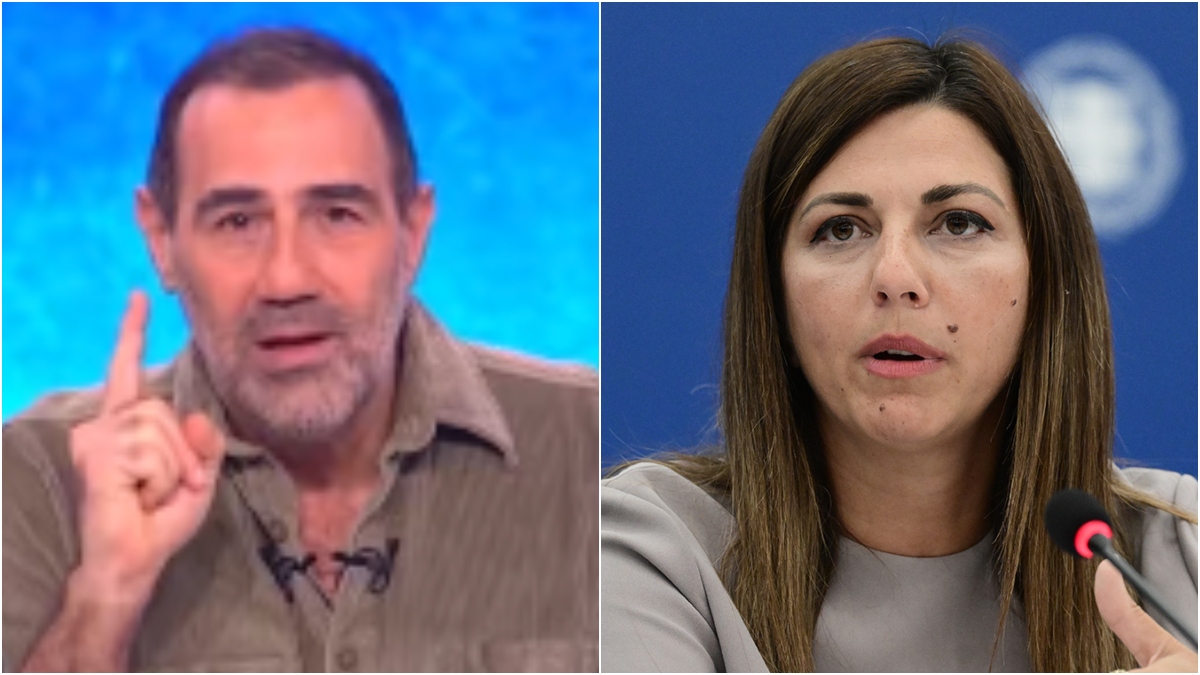 Ο Αντώνης Κανάκης στα κάγκελα με την υπουργό Σοφία Ζαχαράκη!
