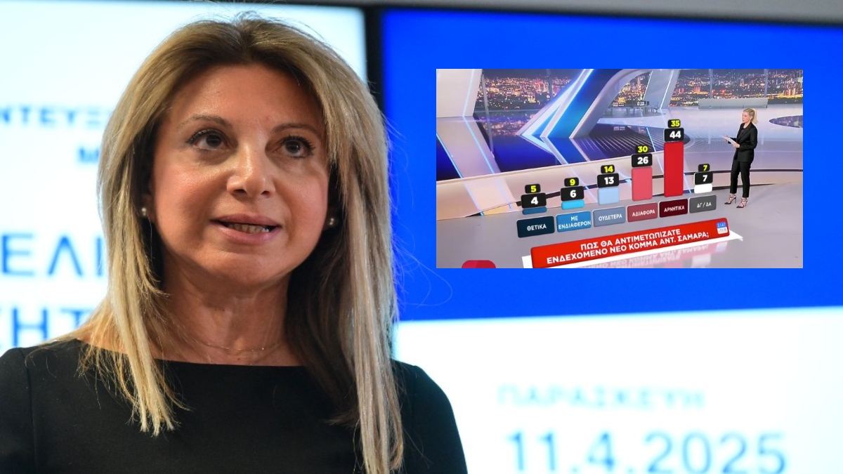 Νέα δημοσκόπηση για την Μαρία Καρυστιανού που την φτάνει στο 31%