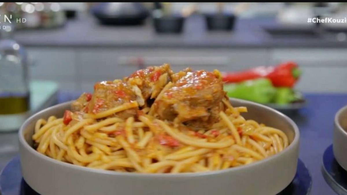 Συνταγή του Βαγγέλη Δρίσκα για πεντανόστιμη κατσικομακαρονάδα