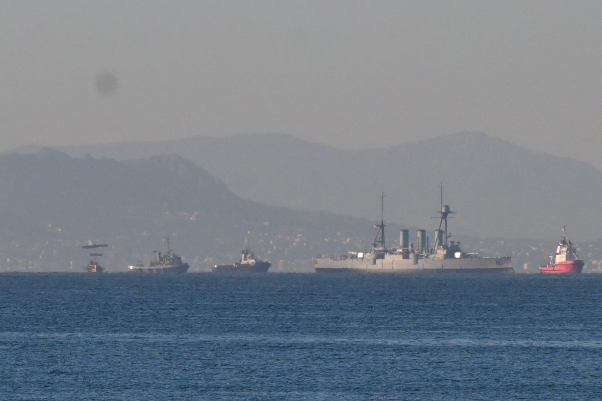Η στιγμή που ξεκινά η νέα εποχή του Στόλου (Φωτογραφία: EUROKINISSI)