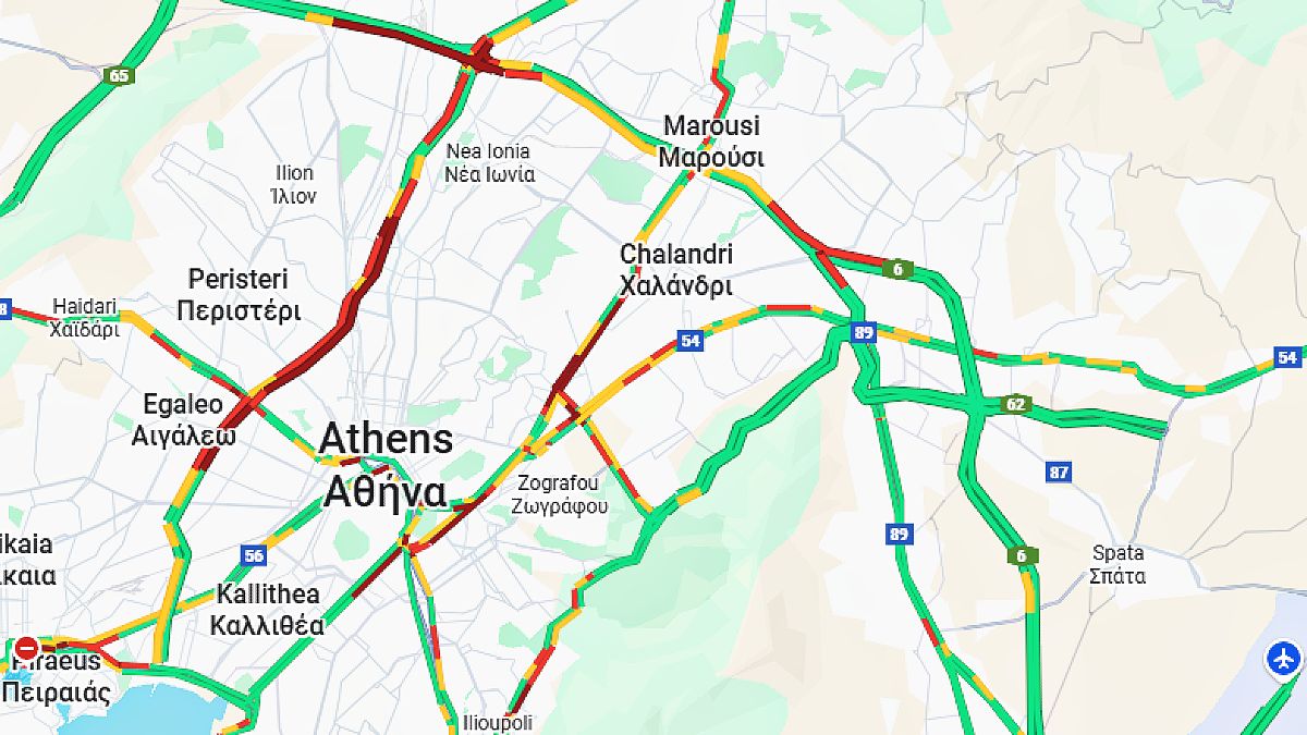 Η κίνηση αυτή την ώρα
