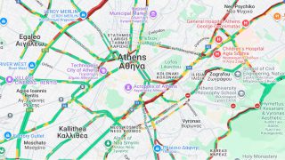Κίνηση 13/1: Κυκλοφοριακή συμφόρηση από νωρίς στην Αθήνα – Πού σημειώνονται καθυστερήσεις