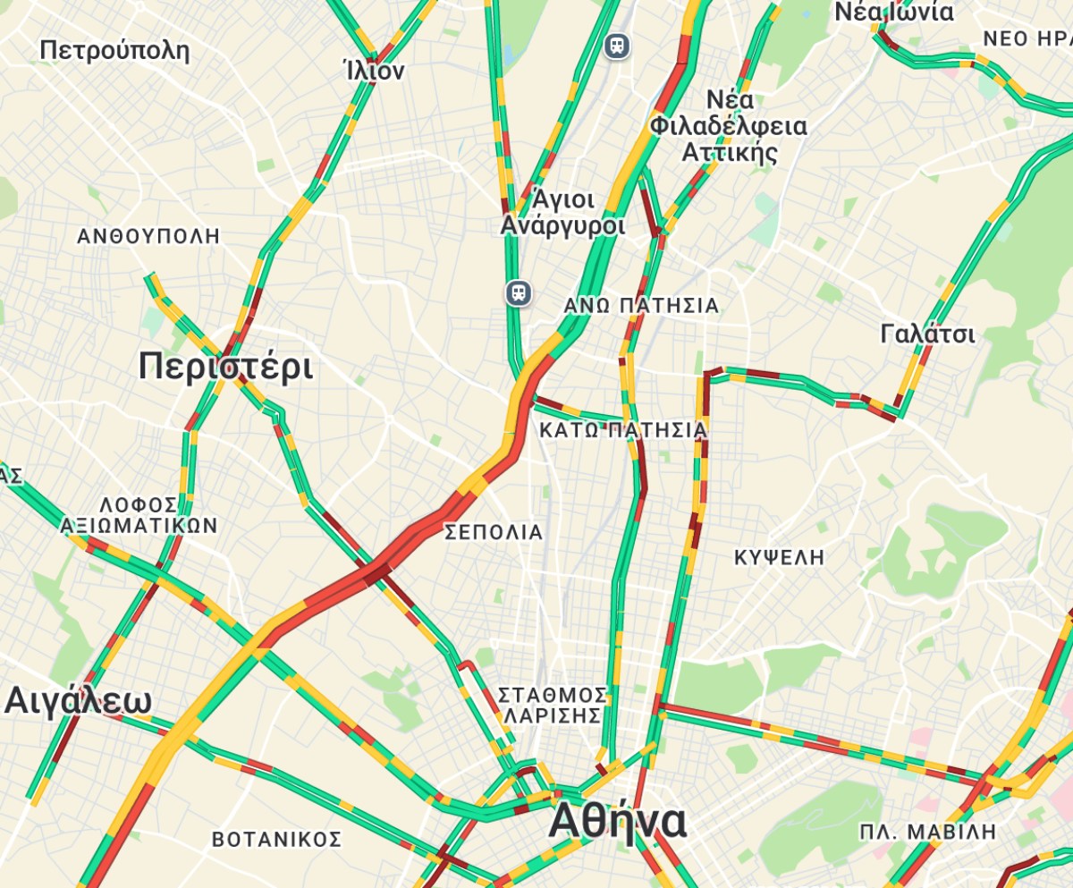 Χάρτης της κίνησης
