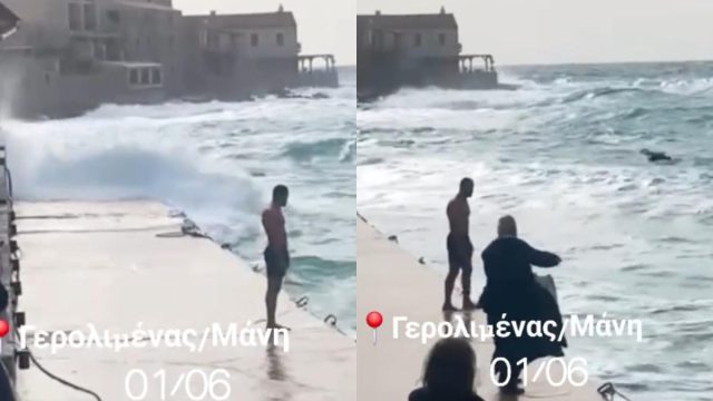 Θεοφάνεια στον Γερολιμένα: Το βίντεο από τη Μάνη έγινε viral στο TikTok – Θαύμα ή ναυτική εμπειρία;