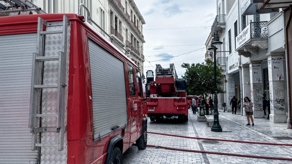 Η πυρκαγιά ξέσπασε σε διαμέρισμα του τρίτου ορόφου 
