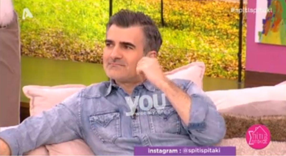 Ο Παύλος Σταματόπουλος στην εκπομπή «Σπίτι μου, Σπιτάκι μου»