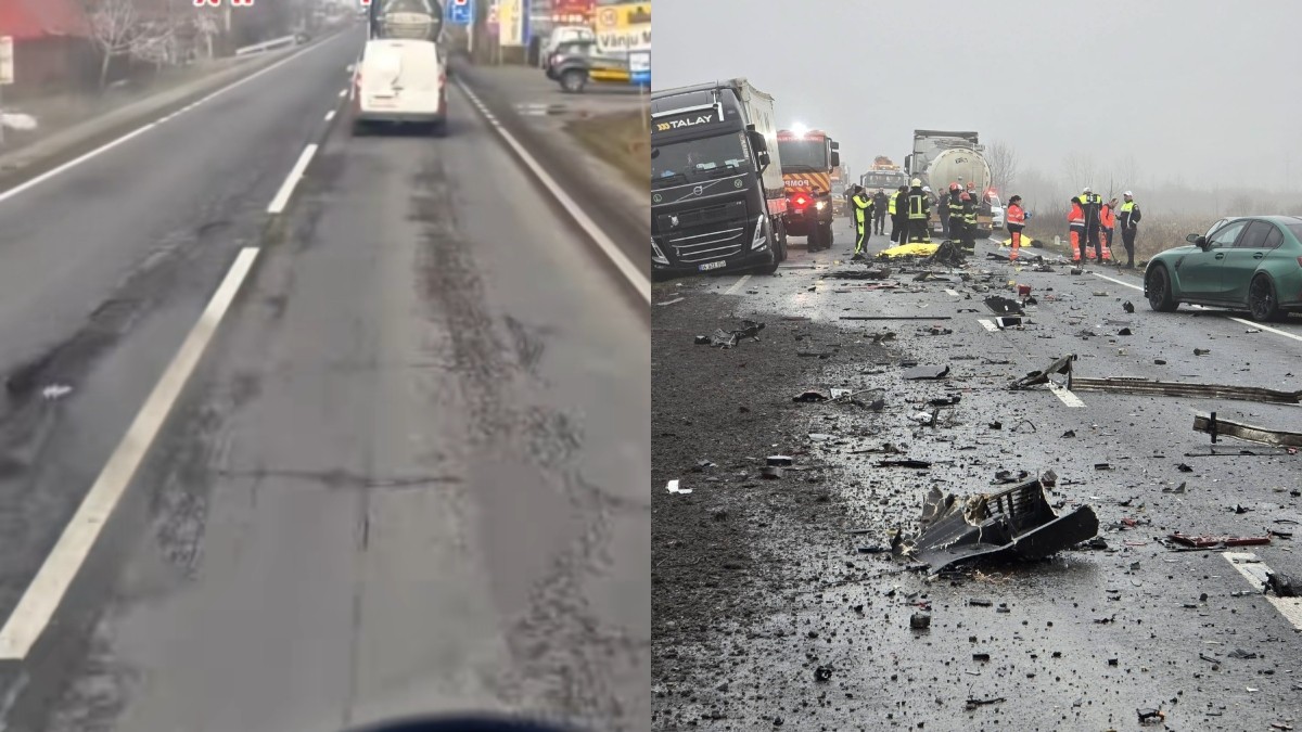 Τι λέει οδηγός νταλίκας για το δυστύχημα στη Ρουμανία σε live μετάδοση