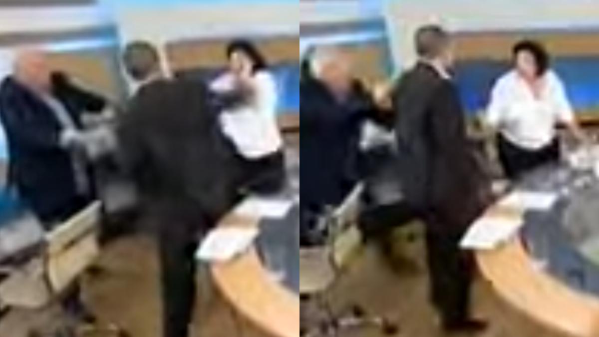 Η στιγμή που ο Παπαδάκης στάθηκε μπροστά από την Κανέλλη: Το «Όχι» στον Κασιδιάρη που έγινε σύμβολο κατά του φασισμού