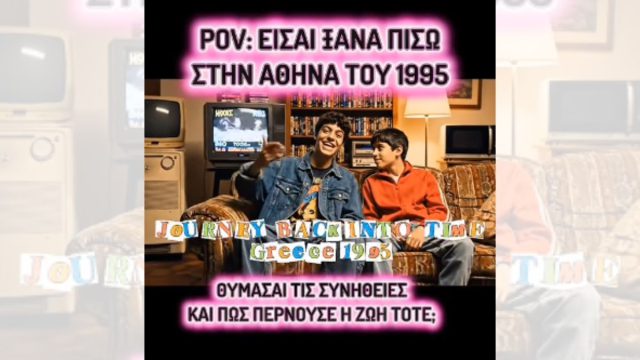 Πίσω στο 1995: Η ζωή πριν από 30 χρόνια σε ένα πανέξυπνο βίντεο
