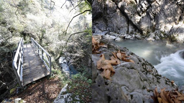 Λούσιος: Το «παγωμένο» ποτάμι των Θεών που κόβει την ανάσα
