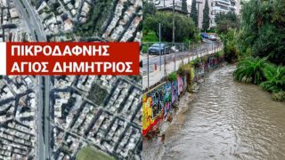 Τα ρέματα «ωρολογιακές βόμβες» στην καρδιά της Αττικής – Πού εντοπίζονται οι μεγαλύτεροι κίνδυνοι για πλημμύρες