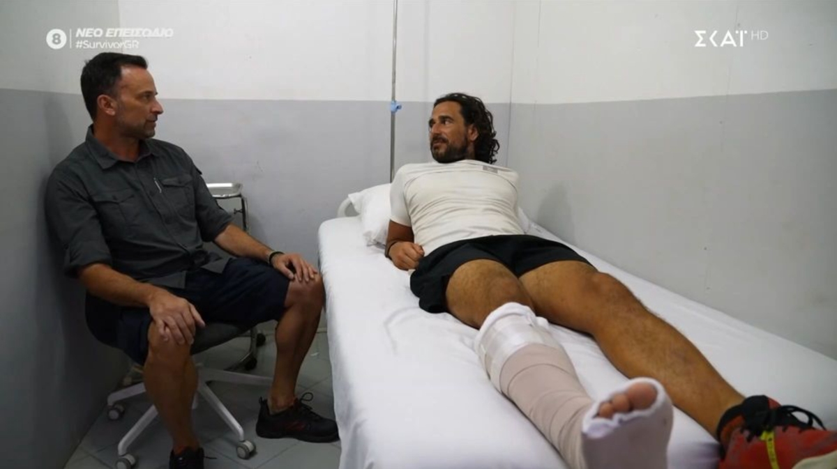 Με διπλό κάταγμα ο Γιάννης Στίνης