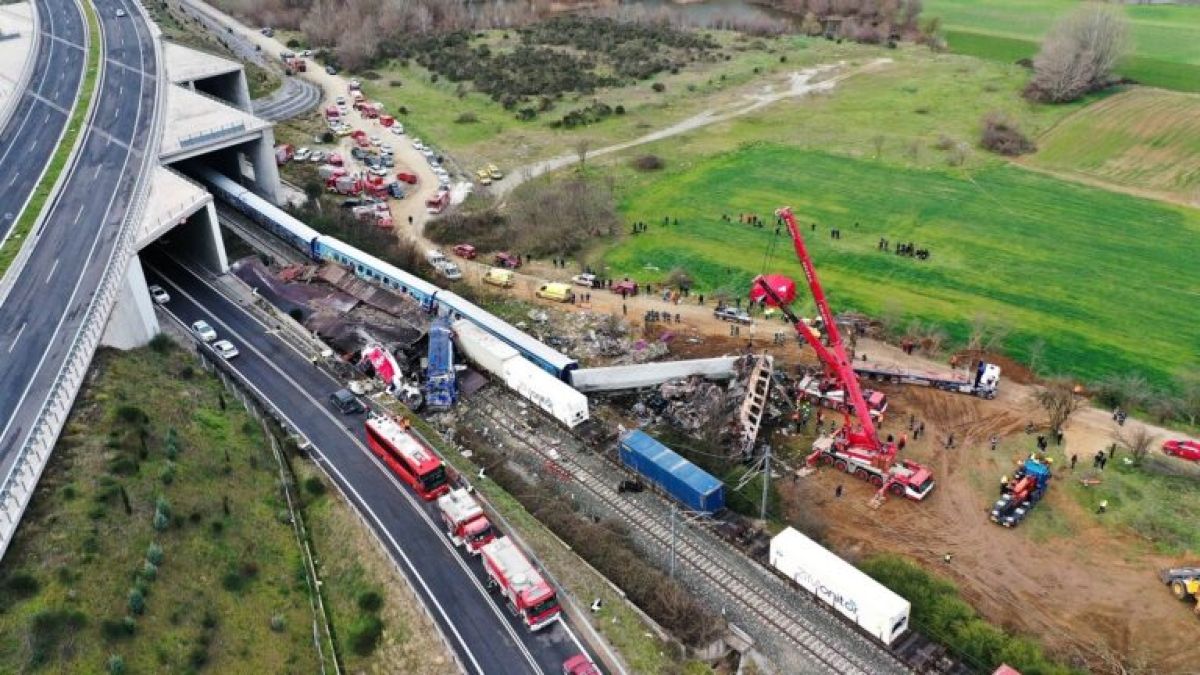 Το σιδηροδρομικό δυστύχημα στα Τέμπη