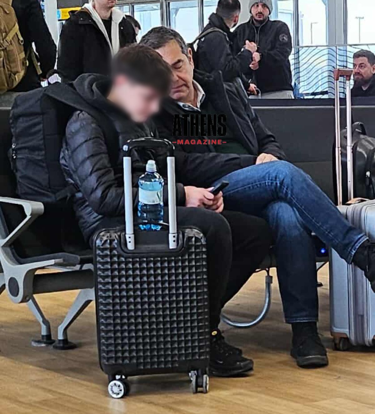 Ο Αλέξης Τσίπρας με τον γιο του